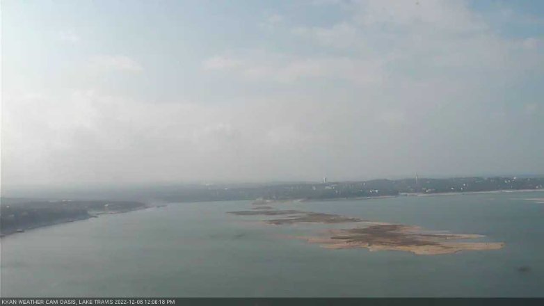 Lake Travis webcam, December 8, 2022 12:00 PM CT