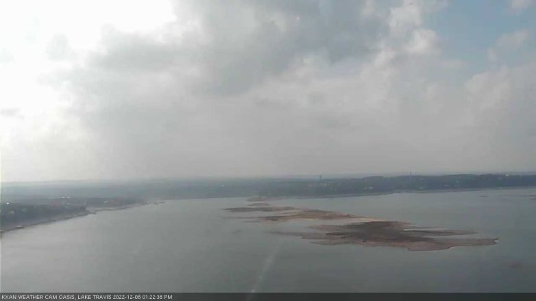 Lake Travis webcam, December 8, 2022 1:25 PM CT