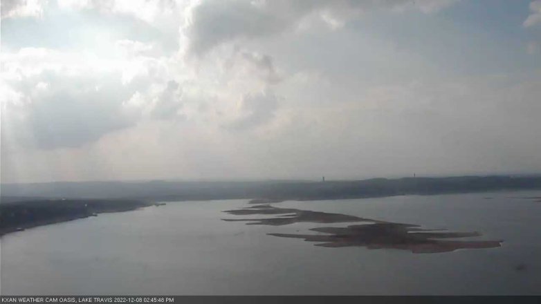 Lake Travis webcam, December 8, 2022 2:45 PM CT