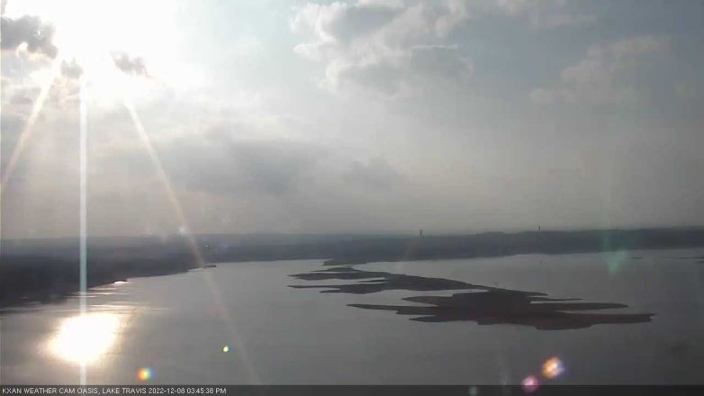 Lake Travis webcam, December 8, 2022 3:45 PM CT