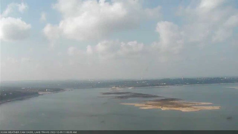 Lake Travis webcam, December 9, 2022 11:00 AM CT