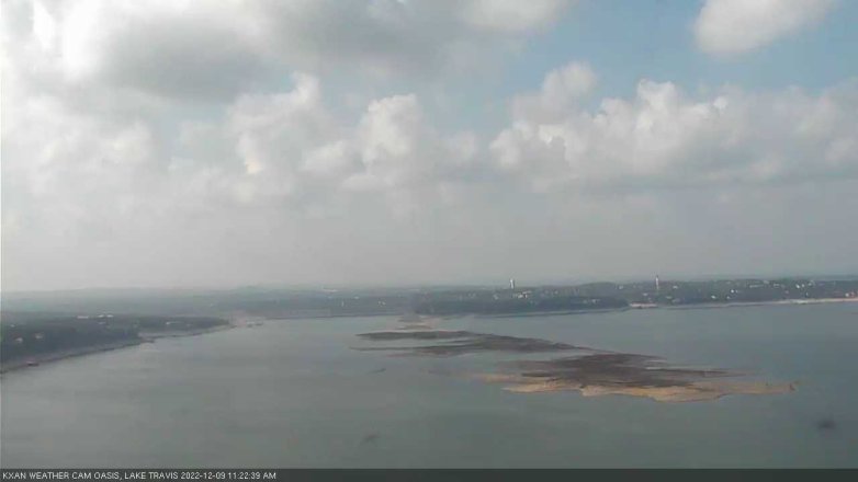 Lake Travis webcam, December 9, 2022 11:25 AM CT