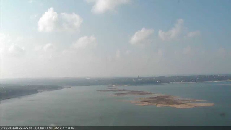 Lake Travis webcam, December 9, 2022 12:25 PM CT