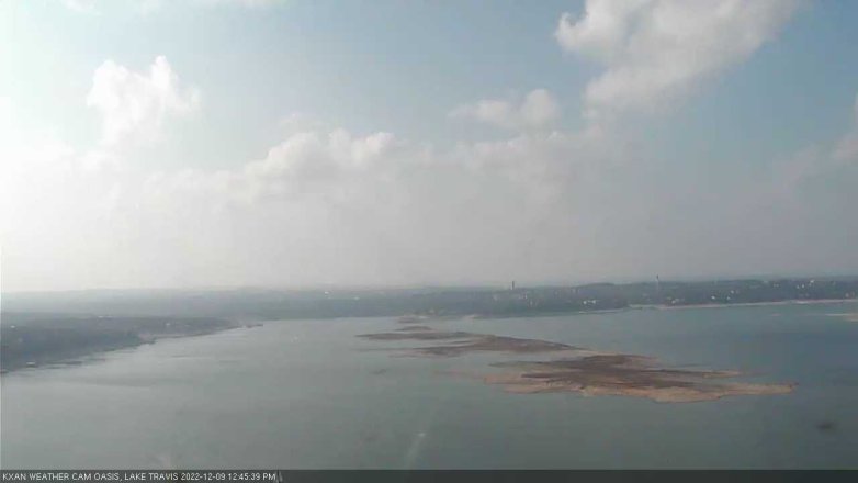 Lake Travis webcam, December 9, 2022 12:45 PM CT