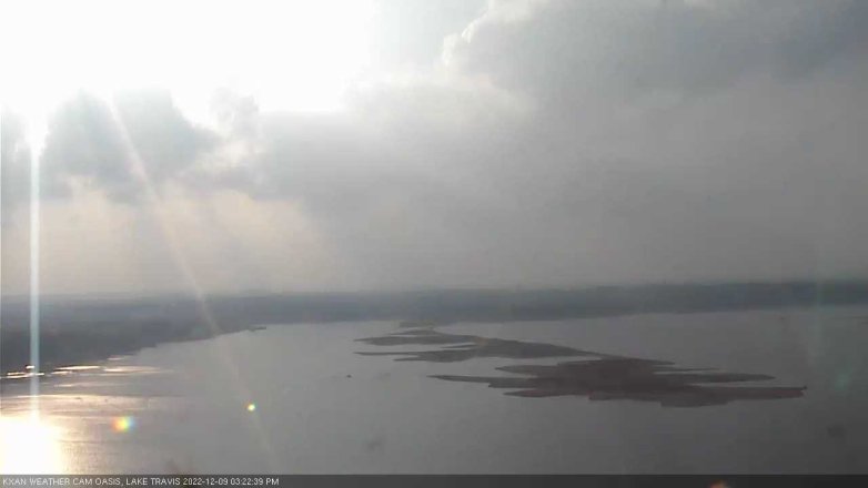Lake Travis webcam, December 9, 2022 3:25 PM CT