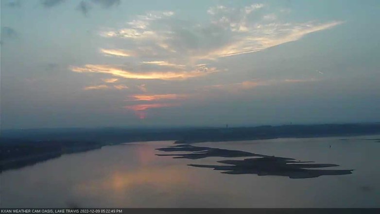 Lake Travis webcam, December 9, 2022 5:25 PM CT