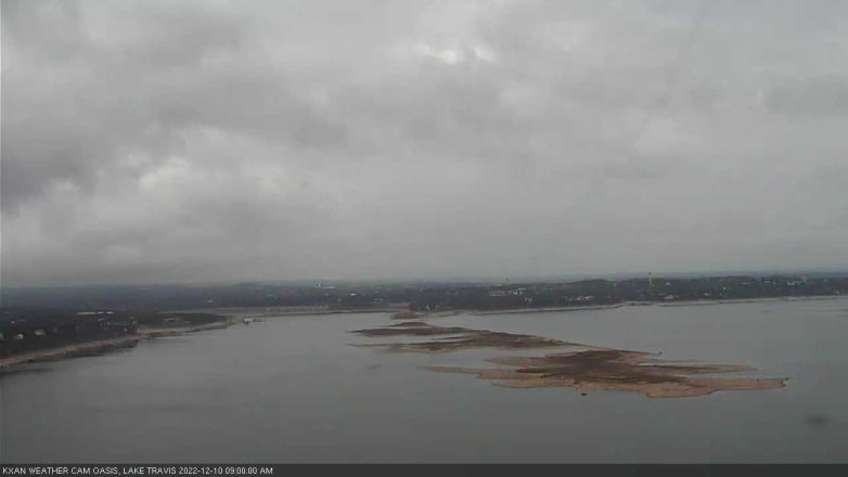 Lake Travis webcam, December 10, 2022 9:00 AM CT