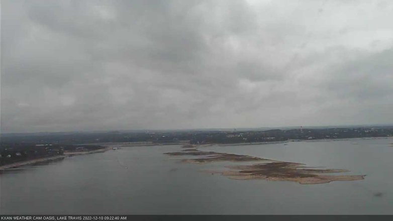 Lake Travis webcam, December 10, 2022 9:25 AM CT