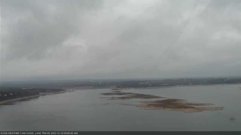 Lake Travis webcam, December 10, 2022 9:45 AM CT