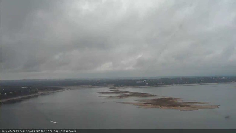 Lake Travis webcam, December 10, 2022 10:45 AM CT