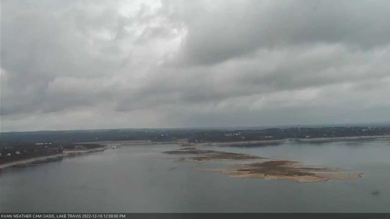 Lake Travis webcam, December 10, 2022 12:00 PM CT