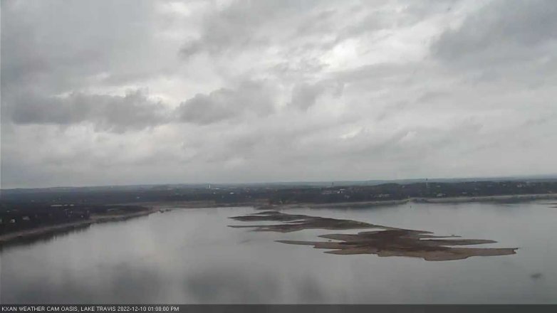 Lake Travis webcam, December 10, 2022 1:00 PM CT