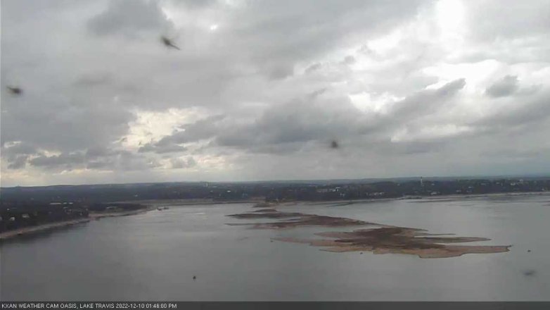 Lake Travis webcam, December 10, 2022 1:45 PM CT