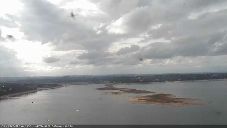 Lake Travis webcam, December 10, 2022 2:00 PM CT