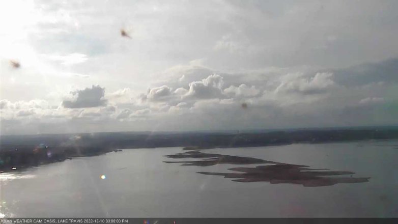 Lake Travis webcam, December 10, 2022 3:00 PM CT