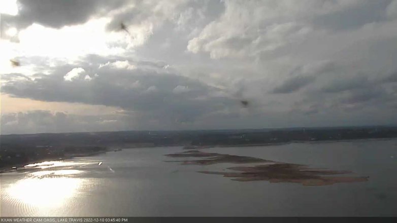Lake Travis webcam, December 10, 2022 3:45 PM CT