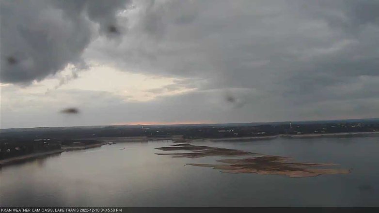 Lake Travis webcam, December 10, 2022 4:45 PM CT