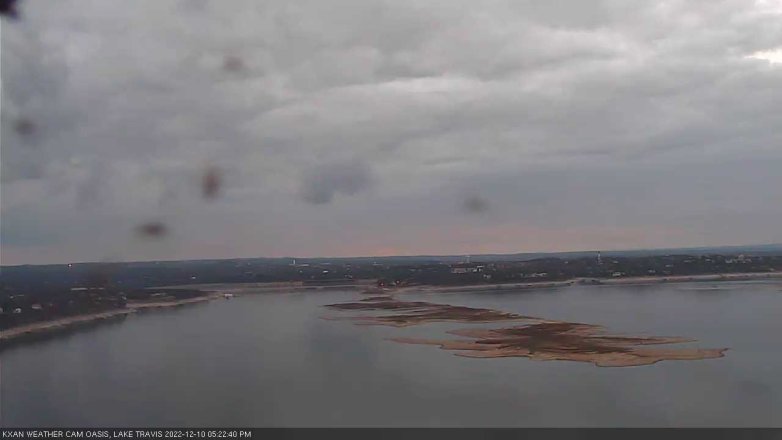 Lake Travis webcam, December 10, 2022 5:25 PM CT