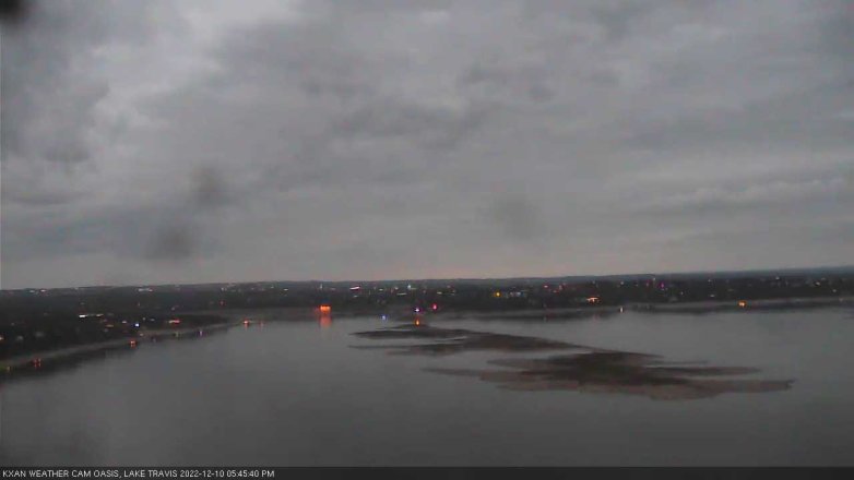 Lake Travis webcam, December 10, 2022 5:45 PM CT