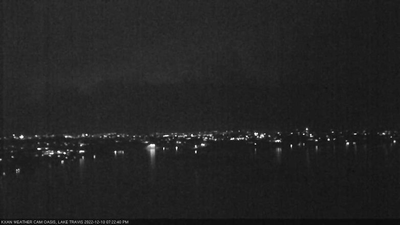 Lake Travis webcam, December 10, 2022 7:25 PM CT