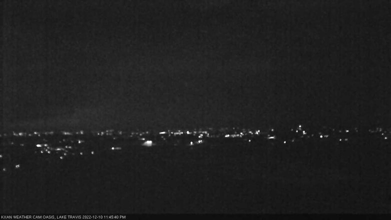 Lake Travis webcam, December 10, 2022 11:45 PM CT
