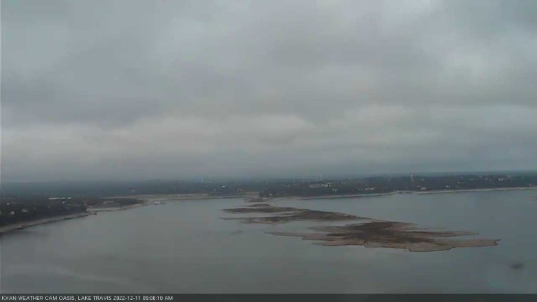 Lake Travis webcam, December 11, 2022 9:00 AM CT