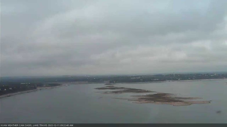 Lake Travis webcam, December 11, 2022 9:25 AM CT