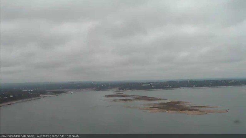 Lake Travis webcam, December 11, 2022 10:00 AM CT