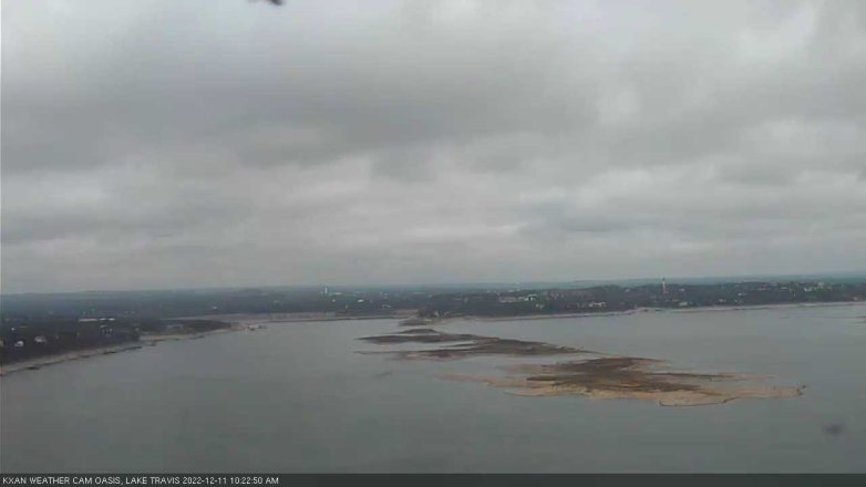 Lake Travis webcam, December 11, 2022 10:25 AM CT