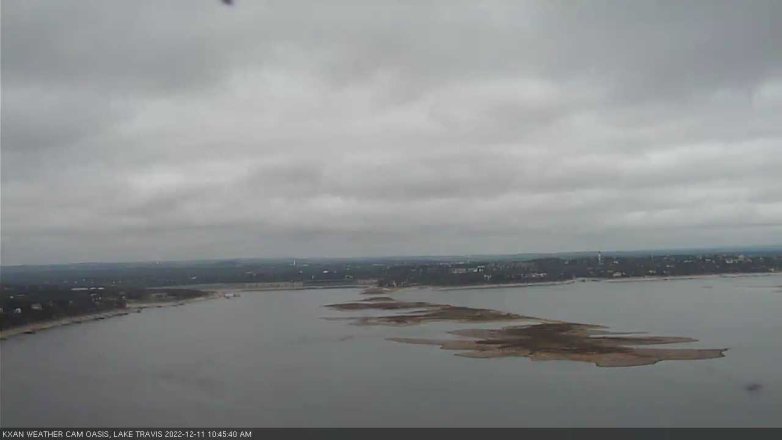 Lake Travis webcam, December 11, 2022 10:45 AM CT