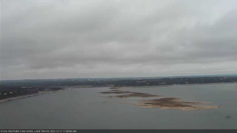 Lake Travis webcam, December 11, 2022 11:00 AM CT