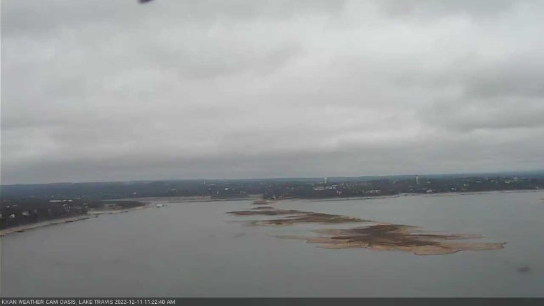 Lake Travis webcam, December 11, 2022 11:25 AM CT