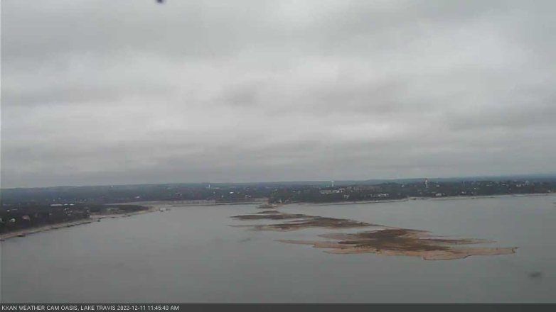 Lake Travis webcam, December 11, 2022 11:45 AM CT