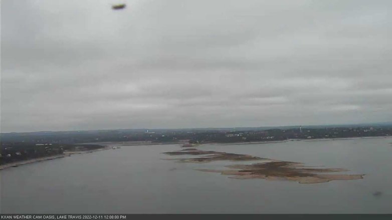 Lake Travis webcam, December 11, 2022 12:00 PM CT