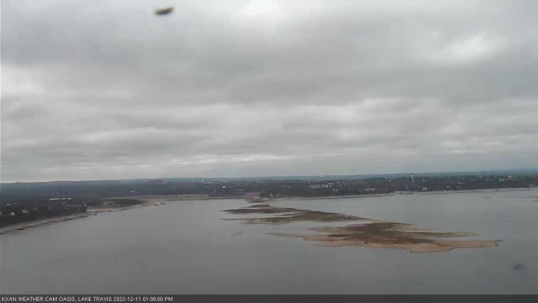 Lake Travis webcam, December 11, 2022 1:00 PM CT