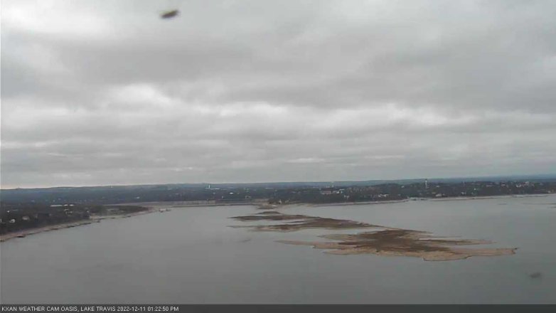 Lake Travis webcam, December 11, 2022 1:25 PM CT