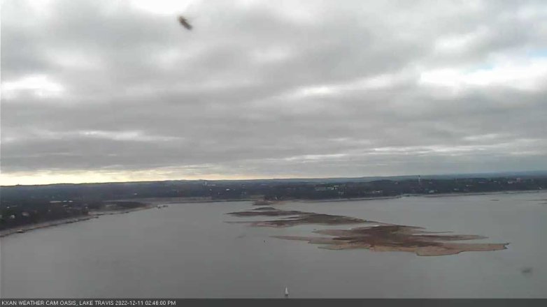 Lake Travis webcam, December 11, 2022 2:45 PM CT
