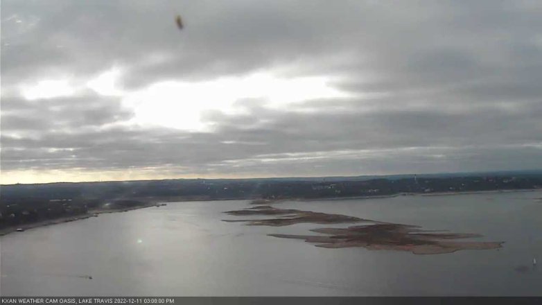 Lake Travis webcam, December 11, 2022 3:00 PM CT