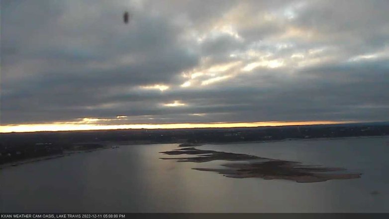 Lake Travis webcam, December 11, 2022 5:00 PM CT