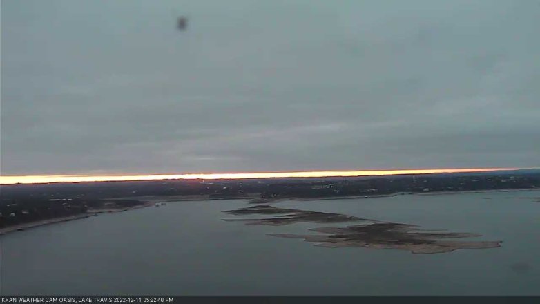 Lake Travis webcam, December 11, 2022 5:25 PM CT