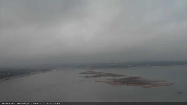 Lake Travis webcam, December 12, 2022 4:25 PM CT