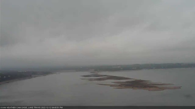 Lake Travis webcam, December 12, 2022 4:45 PM CT
