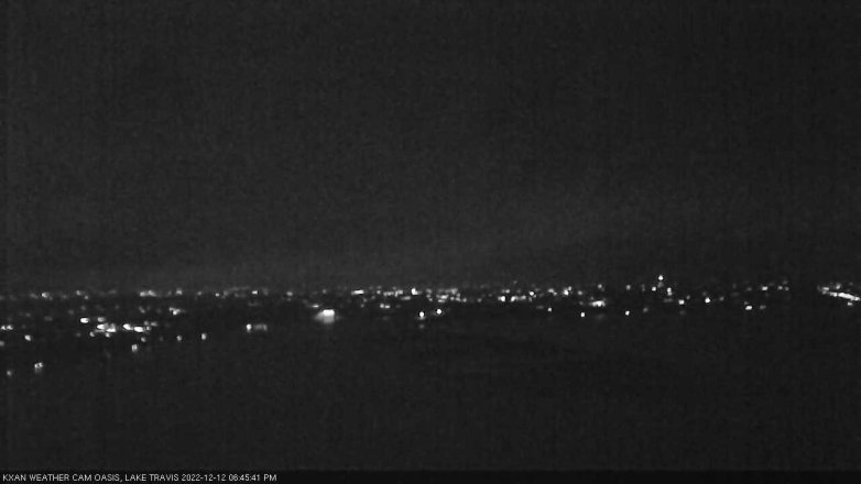 Lake Travis webcam, December 12, 2022 6:45 PM CT