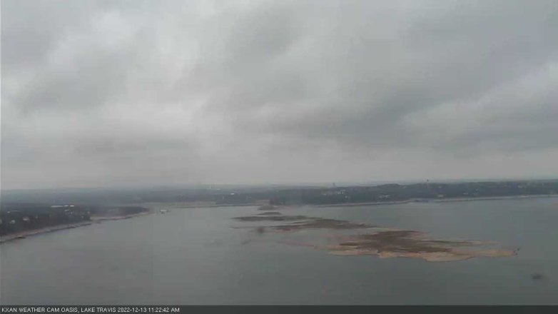 Lake Travis webcam, December 13, 2022 11:25 AM CT