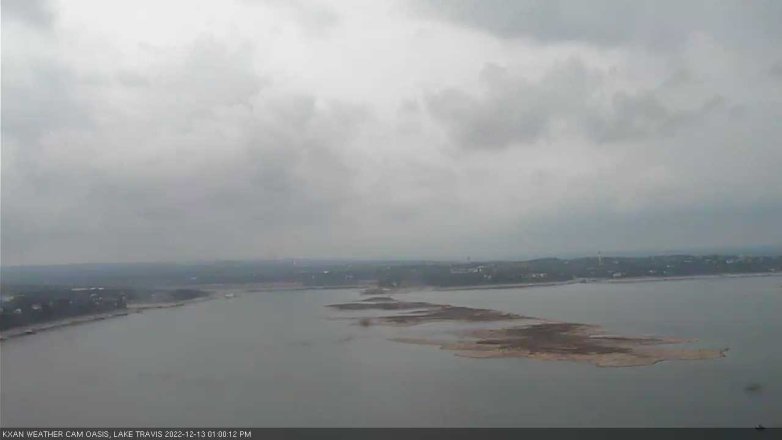 Lake Travis webcam, December 13, 2022 1:00 PM CT