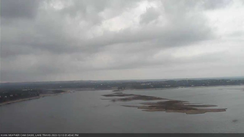 Lake Travis webcam, December 13, 2022 1:45 PM CT