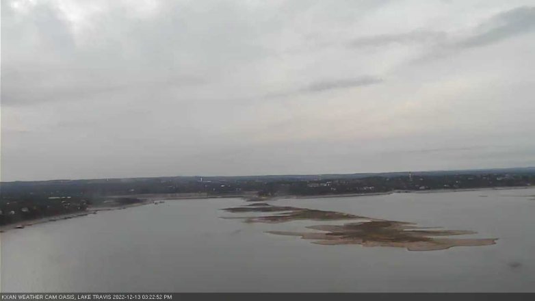 Lake Travis webcam, December 13, 2022 3:25 PM CT