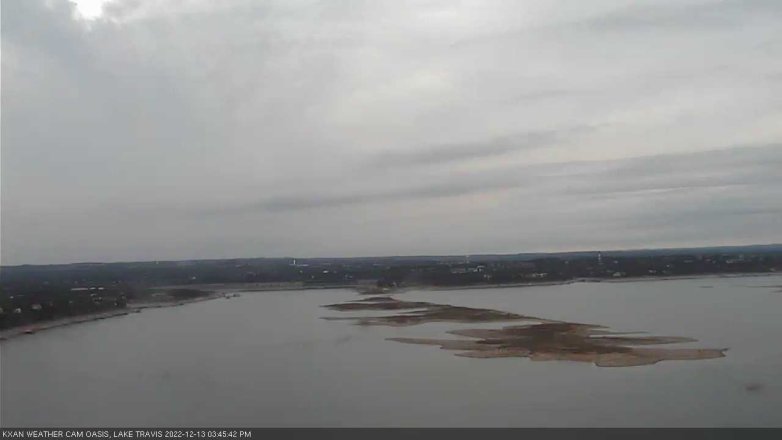 Lake Travis webcam, December 13, 2022 3:45 PM CT