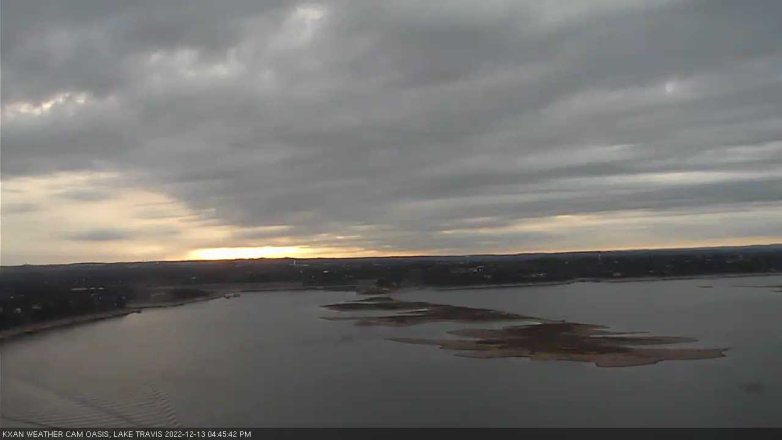 Lake Travis webcam, December 13, 2022 4:45 PM CT
