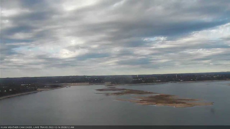 Lake Travis webcam, December 14, 2022 9:00 AM CT